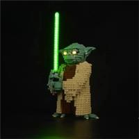 Star Wors Yoda LED Lighting Set (75255) 1771PCS Retired Set MOC Building Blocks