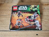 Star Wars Lego Set 75000 Clone Troopers VS Droidekas New & Sealed Box Creasing