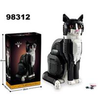 Ideas Tuxedo Cat (21349) Fun Building Brick for Children or Adults 1710 pieces