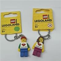 LEGO LEGOLAND Parks 851330/2 I Brick LEGOLAND Minifigure Female & Male Freepost