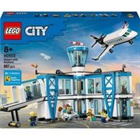 LEGO City 60502 Airport with Airplane Set Toy Vehicle Passenger Terminal