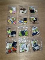 LEGO 71033 The Muppets Minifigures Full Set of 12 CMF Brand New Grip Seal Bags