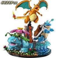 Build Blocks Pokmon - Venusaur, Charizard & Blastoise | 6838pcs (72153)