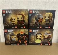 LEGO Lord of the Rings Brickheadz Bundle 40630 40631 40632 40751 Full Set BNIB