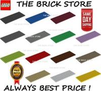 LEGO - 6 x 16 PLATE - 3027 - SELECT QTY & COL - BESTPRICE GUARANTEE - FAST - NEW