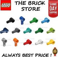 LEGO PIN W/ FRICTION RIDGES LENGTHWISE & PIN HOLE - 15100 SELECT QTY & COL - NEW