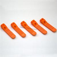 LEGO 5 x Orange brick element separator (NEW STYLE split from LEGO sets) 96874