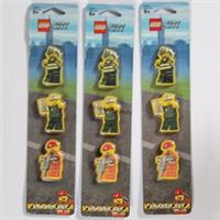 Wolesale Lot - 3 x LEGO City Eraser Set: Three minifig rubbers - 852673 (NEW)