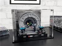 BRIXBOX Display case for LEGO Star Wars: Emperor's Throne Room Diorama 75352