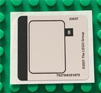 LEGO Small Mirror Sticker