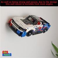 Wall mount for LEGO NASCAR Chevrolet Camaro 42153 Bracket hook fixing