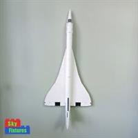 Wall Mount bracket for Lego icons Concorde 10318 vertical Stainless Steel