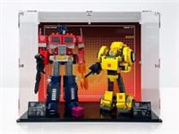 BRIXBOX Display case for LEGO Icons Optimus Prime 10302 & Bumblebee 10338