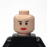 Lego Star Wars Flesh Padme Head - Custom Pad Printed - SJBricks