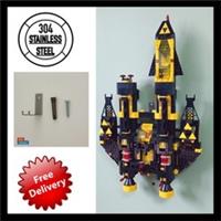 Wall Mount for Lego Blacktron Renegade 10355 bracket hook fixing