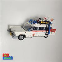 Wall mount bracket for LEGO ECTO-1 Ghostbusters 10274 STAINLESS STEEL Ecto 1