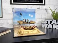 BRIXBOX Display case for LEGO Star Wars Desert Skiff & Sarlacc Pit - 75396