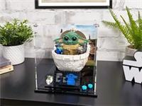 BRIXBOX Display case for LEGO Star Wars Grogu with Hover Pram - 75403