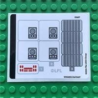 LEGO Star Wars Sticker Sheet for Set 75387 Boarding Tantive IV - Stickers Only