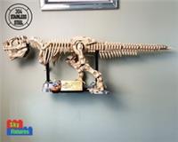 wall mount bracket for LEGO Tyrannosaurus rex 76968 Bracket STAINLESS STEEL
