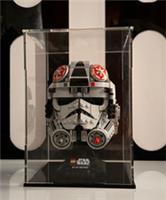 Cast Acrylic Perspex Display case for LEGO Star Wars Or Marvel Helmet FITS ALL