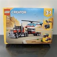 LEGO CREATOR: Flatbed Truck with Helicopter (31146)