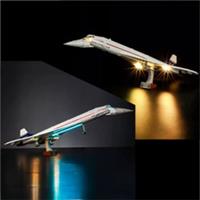 Led Light Kit Set for Lego 10318 Concorde Building bloks 2 Version