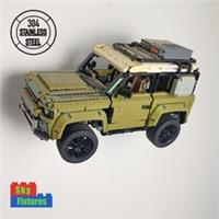 Wall mount bracket for LEGO Technic Land Rover Defender 42110 STAINLESS STEEL