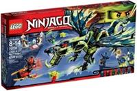 LEGO NINJAGO Attack of the Morro Dragon- 70736 48 X PARTS MISSING & 6 X FIGURES