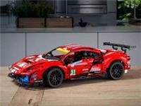 *NEW* UNBRANDED MOC 42125 Technic Ferrari 488 GTE Building Blocks Set Gift Toy