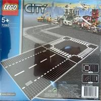 LEGO CITY: Straight Junction Road Plates 7280 - New in Pack see Photos Layout