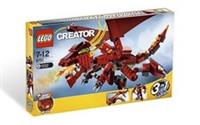 LEGO CREATOR: Fiery Legend 3 In 1 Model Making New Sealed Set Retired 6751
