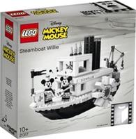 RARE! LEGO 21317 Ideas Steamboat Willie - Disney Mickey Mouse NEW & Sealed box