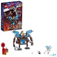 LEGO MOVIE 2 70842 Emmet's Triple-Decker Couch Mech 2-in-1 Set with Sweet Mayhem