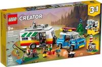 LEGO CREATOR Caravan Family Holiday 3 In 1 Model Making Sealed 31108** DAMAGED