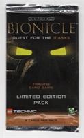 RARE Lego Bionicle Quest for the Masks Trading Card Game Ltd Ed Pack of 3 Cards