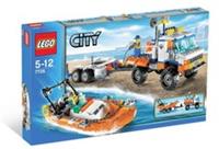 LEGO CITY Coast Guard Truck With Speedboat New & Sealed DAMAGED Set 7726 **