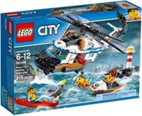 LEGO CITY: Heavy-Duty Rescue Helicopter Coast Guard New Sealed Retired 60166 ***