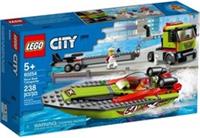 LEGO CITY: Race Boat Transporter Building Model New Sealed Toy Set 60254 DAMAGED