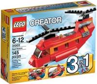 LEGO CREATOR: Red Rotors Model Making 3-In-1 New Sealed Retired Set Gift 31003