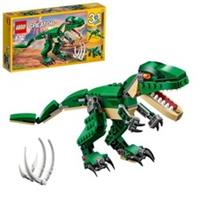 LEGO 31058 Creator Mighty Dinosaurs Toy, 3 in 1 Model, T. rex, Triceratops an...