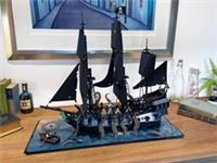 BRIXBOX Display Base for LEGO Icons: Captain Jack Sparrow's Pirate Ship - 10365