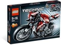LEGO TECHNIC: Motorbike 2 In 1 Building Toy Set New Sealed Retired DAMAGED 8051