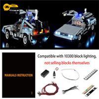 LED Lighting Kit Compatible with Lego 10300 Back to the Future Time Machine Raci