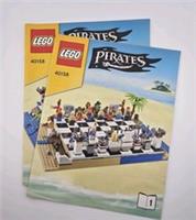 Instructions / Manual for LEGO Pirates Chess Set 40158 - Booklet 1 & 2