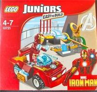 New Sealed Retired Lego Juniors Marvel Iron Man vs. Loki Building Set 10721