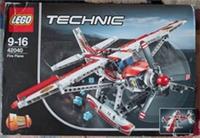 LEGO TECHNIC: Fire Plane Model New Sealed Retired Damaged Box 42040**