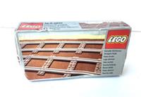 Lego 7850 Train : Tracks Straight Rails grey 4.5V Unopened NIB
