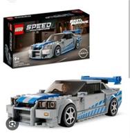 LEGO Speed Champions 2 Fast 2 Furious Nissan Skyline GT-R (R34) Set, Race Car