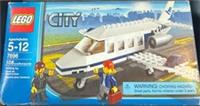 Lego Town City 7696 Commuter Jet Rare Areoplane 2011 Plane DAMAGED BOX